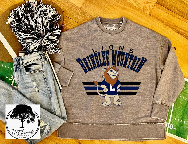 Brindlee Mountain Lions Mascot Sweatshirt