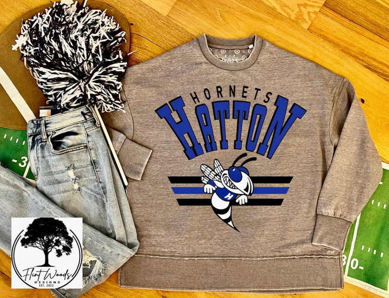 Hatton Hornets Mascot Sweatshirt