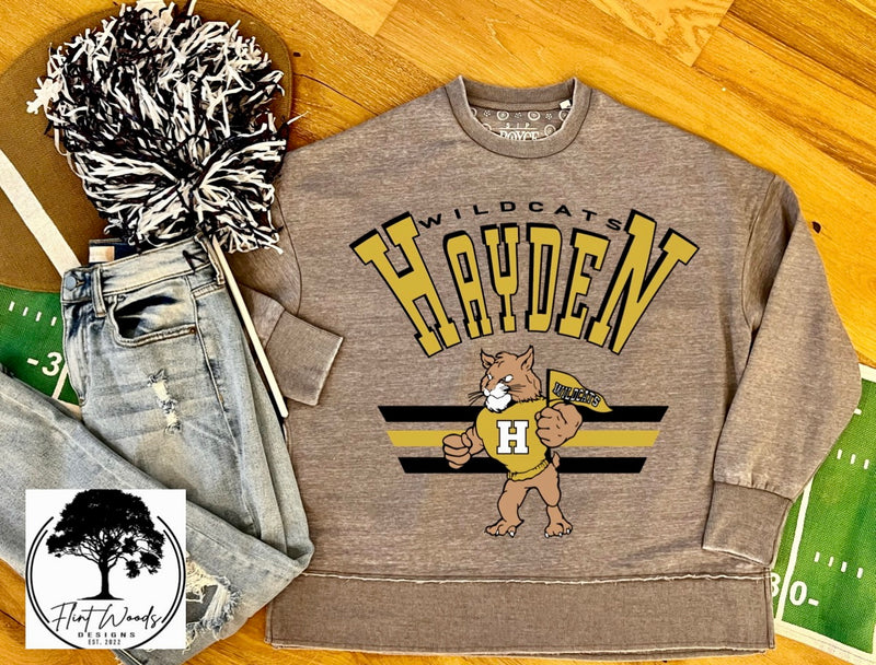 Hayden Wildcats Mascot Sweatshirt