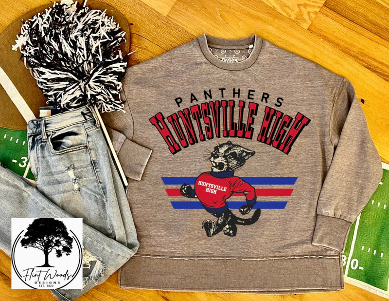 Huntsville High Panthers Mascot Sweatshirt
