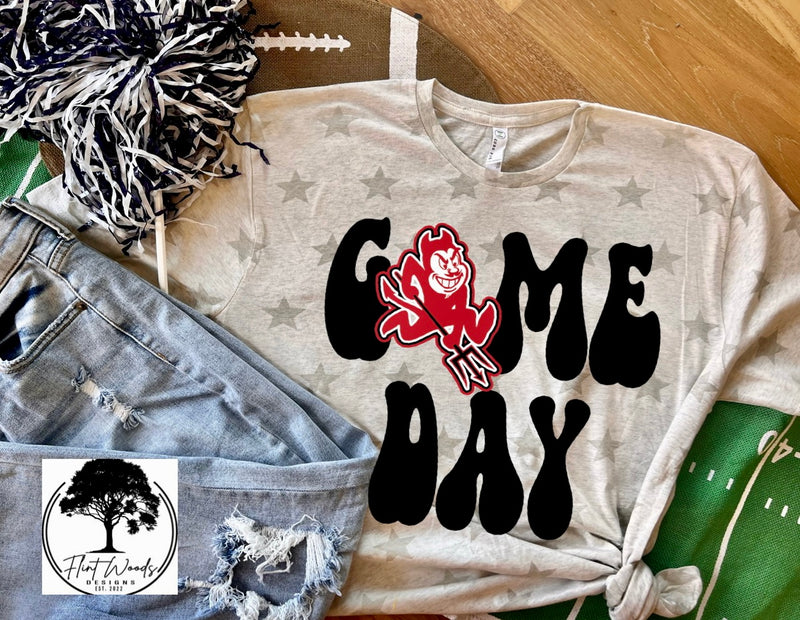 Lawrence County Red Devils Game Day T-Shirt