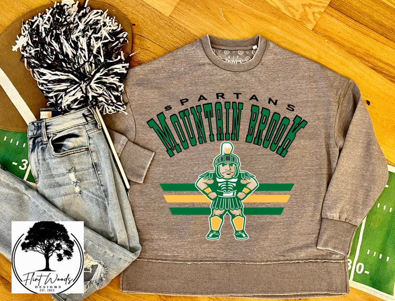 Mountain Brook Spartans Mascot Sweatshirt