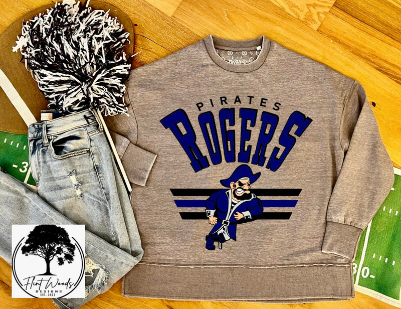 Rogers Pirates Mascot Sweatshirt