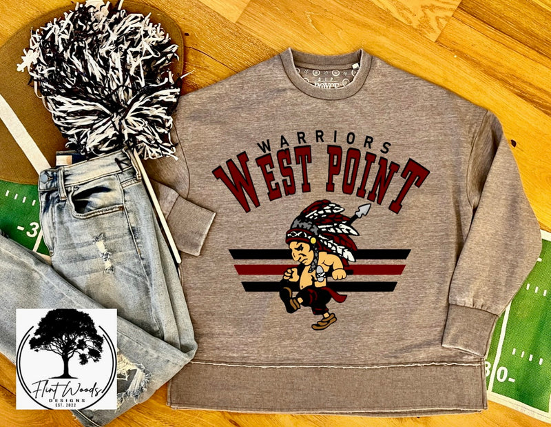 West Point Warriors Mascot Sweatshirt