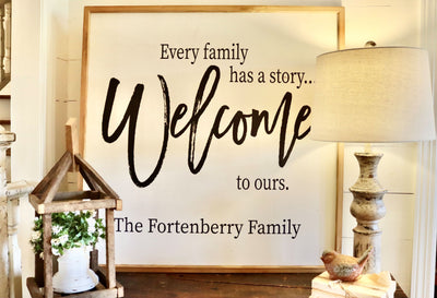 Every family has a story...welcome to ours